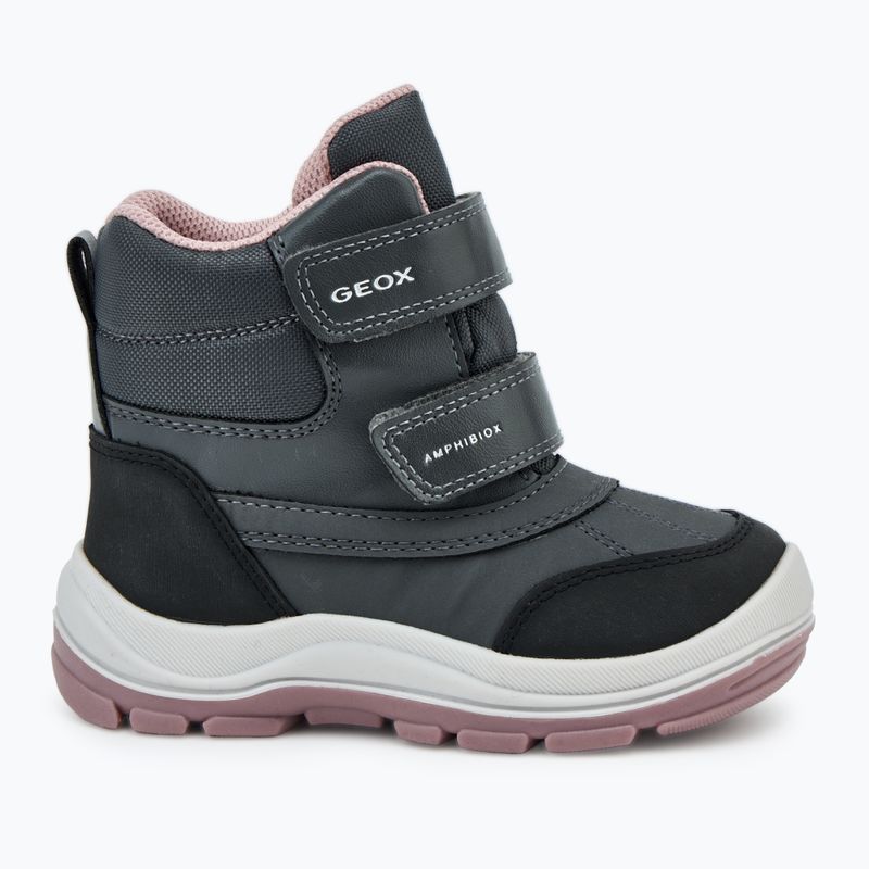 Vaikiški batai Geox Flantil ABX anthracite/dark pink 2