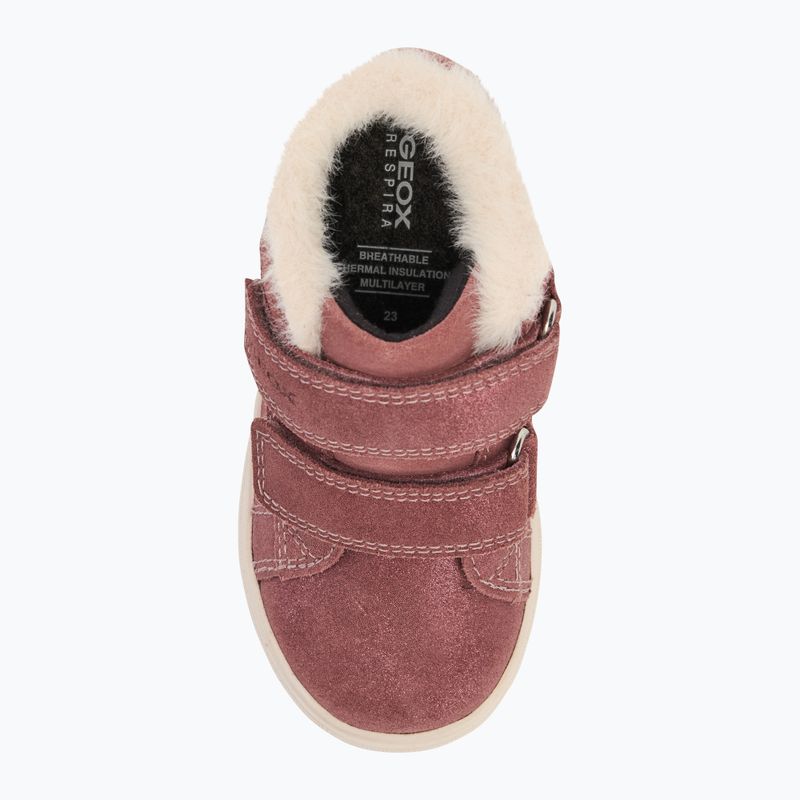 Vaikiški batai Geox Nashik Waterproof rose smoke 5