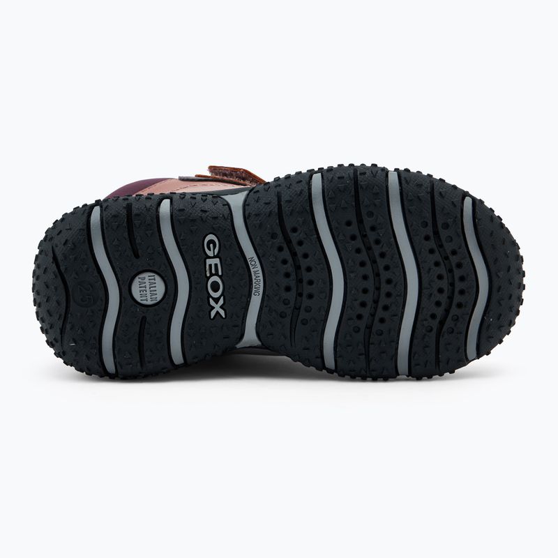Vaikiški batai Geox Baltic ABX dark rose/dark burgundy 4