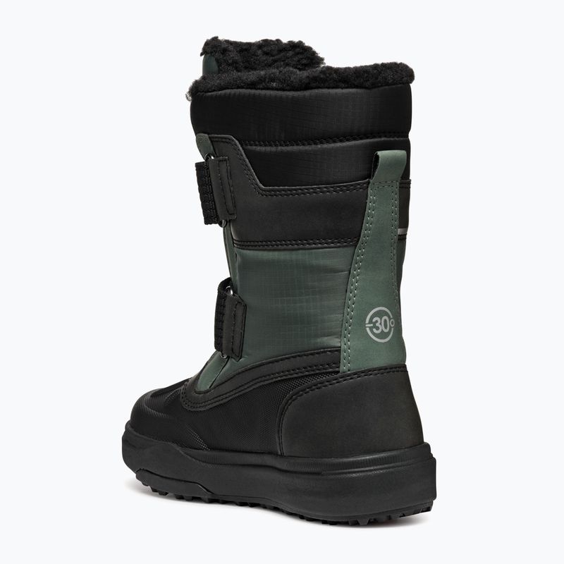 Paauglių sniego batai Geox Bunshee PG ABX dark green/black 3