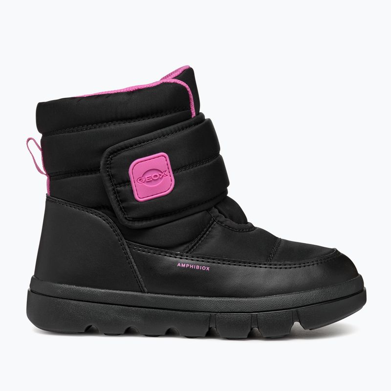 Vaikiški sniego batai Geox Willaboom ABX black / fuchsia 2