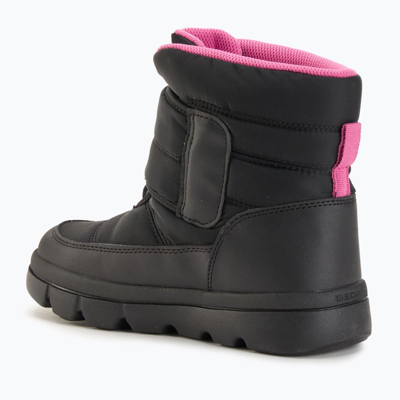 Vaikiški sniego batai Geox Willaboom ABX black / fuchsia 3