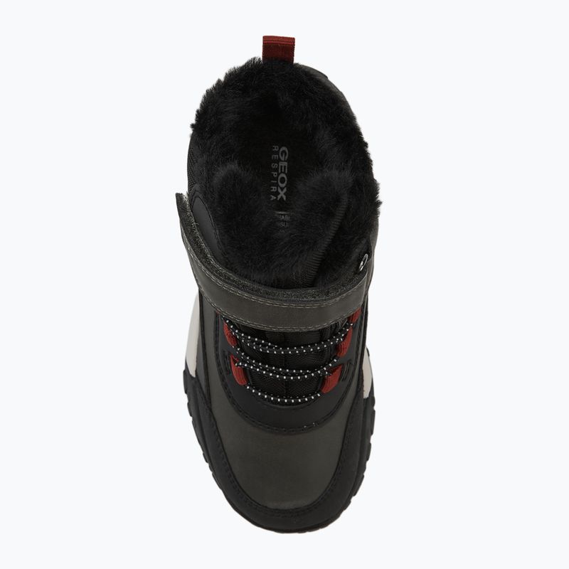 Paauglių sniego batai Geox Trekkyup ABX dark green/black 5