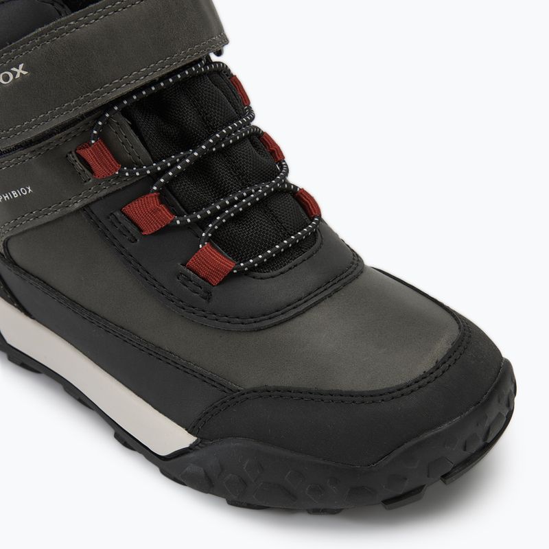 Paauglių sniego batai Geox Trekkyup ABX dark green/black 7