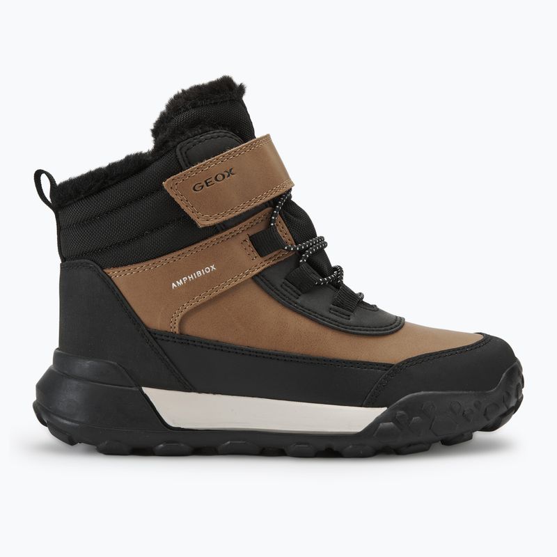 Paauglių sniego batai Geox Trekkyup ABX dark yellow/black 2