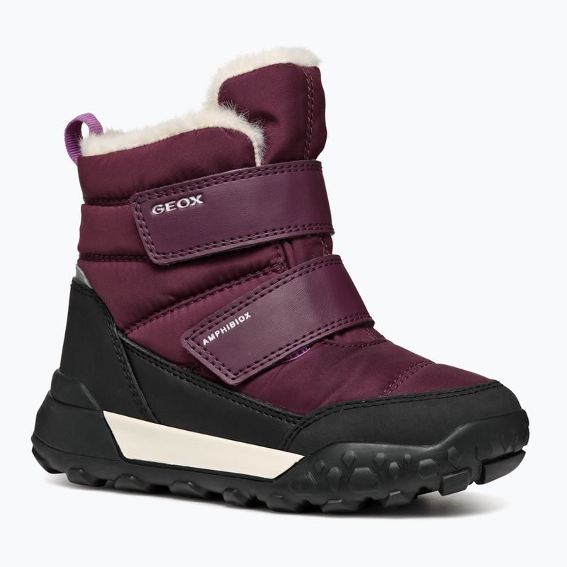 Paauglių sniego batai Geox Trekkyup ABX burgundy 8