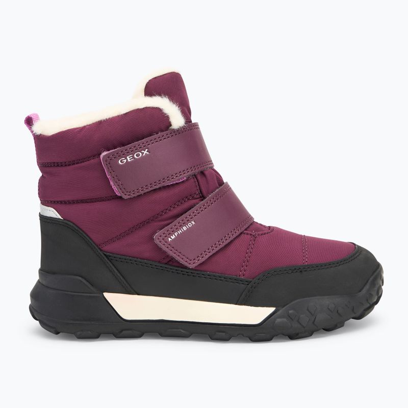 Paauglių sniego batai Geox Trekkyup ABX burgundy 2