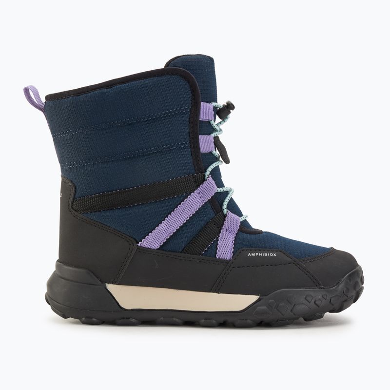 Paauglių sniego batai Geox Trekkyup ABX navy/purple 2