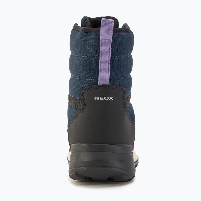 Paauglių sniego batai Geox Trekkyup ABX navy/purple 6