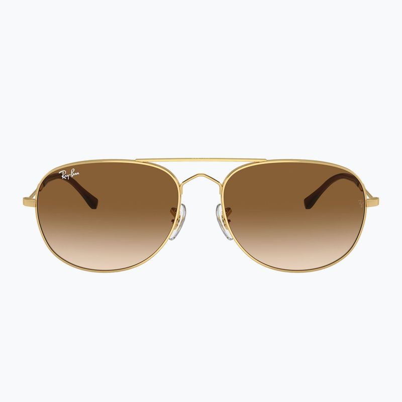 Akiniai nuo saulės Ray-Ban Bain Bridge arista gold/clear brown 2