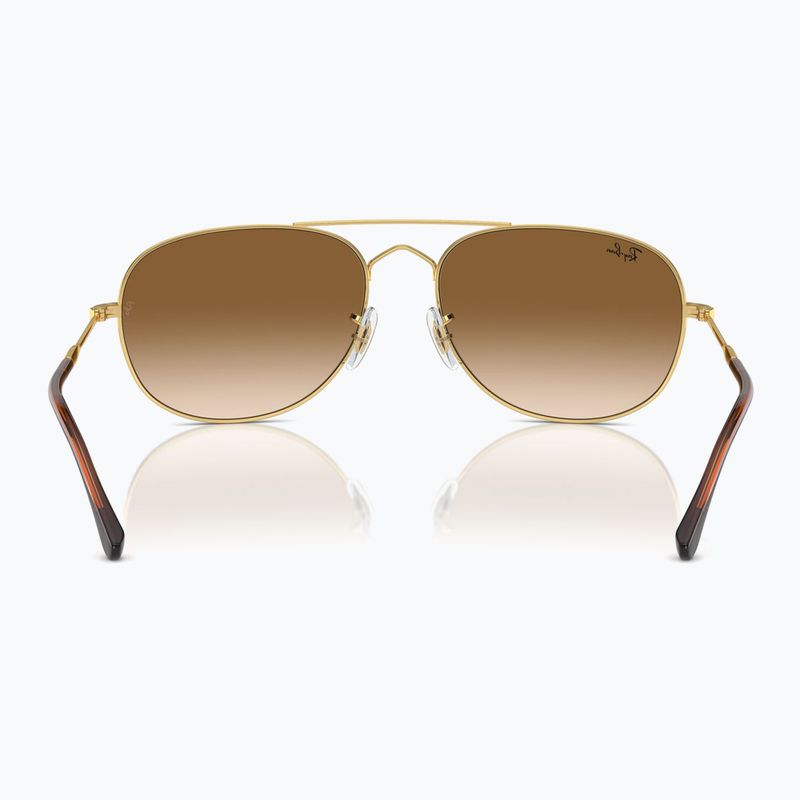 Akiniai nuo saulės Ray-Ban Bain Bridge arista gold/clear brown 5