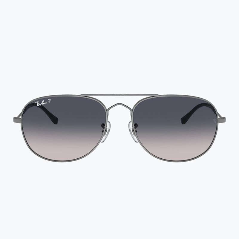 Akiniai nuo saulės Ray-Ban Bain Bridge gunmetal/blue polarized 2