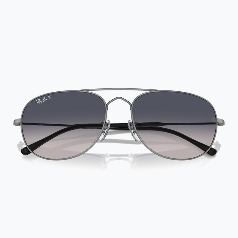 Akiniai nuo saulės Ray-Ban Bain Bridge gunmetal/blue polarized 3