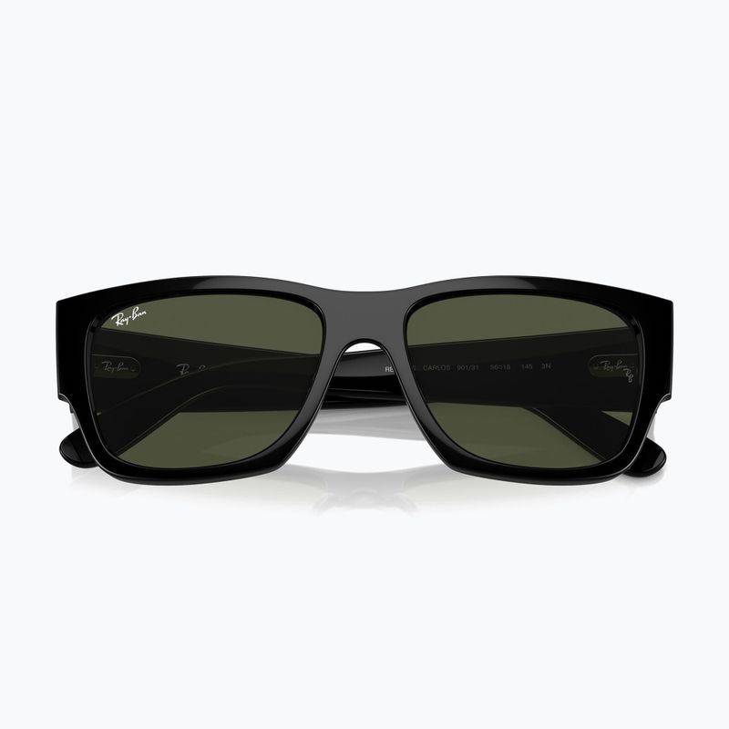 Akiniai nuo saulės Ray-Ban Carlos black/green 3