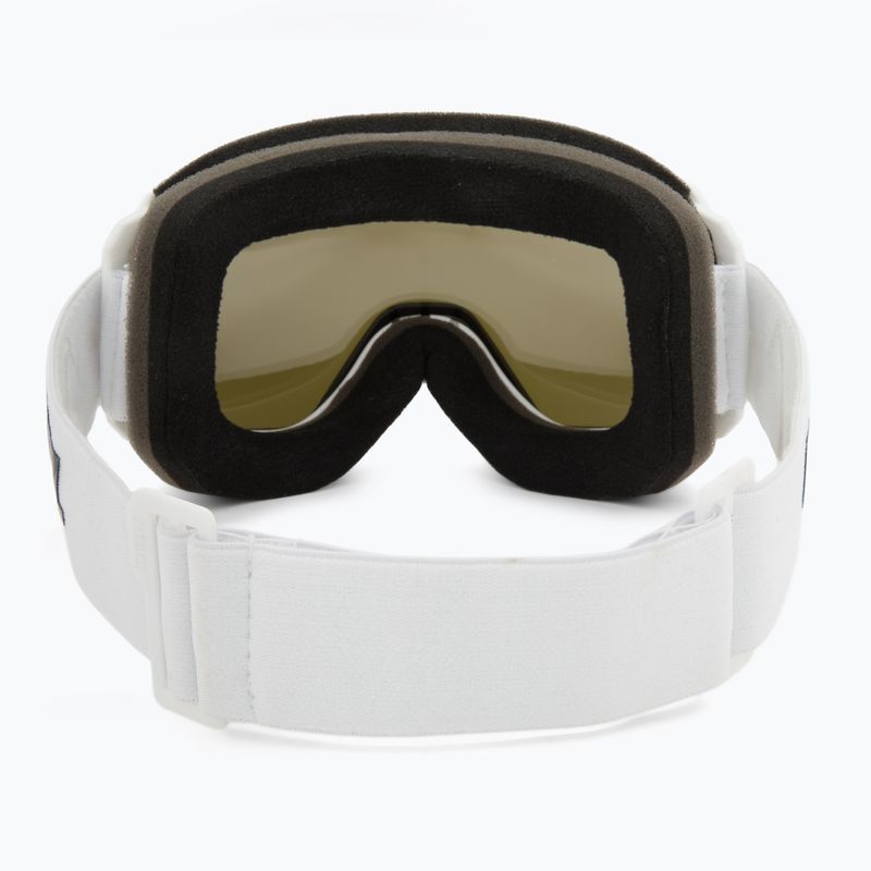 Slidinėjimo akiniai Bliz Rave matt white/brown pink 3