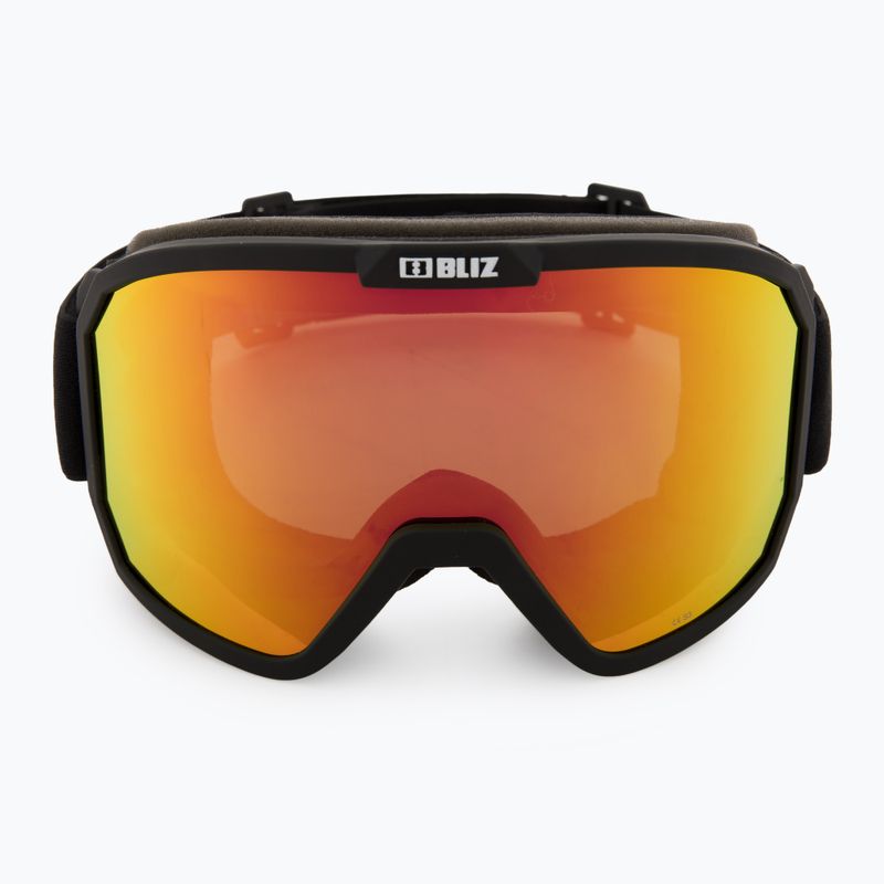 Slidinėjimo akiniai Bliz Rave matt black/brown red 2
