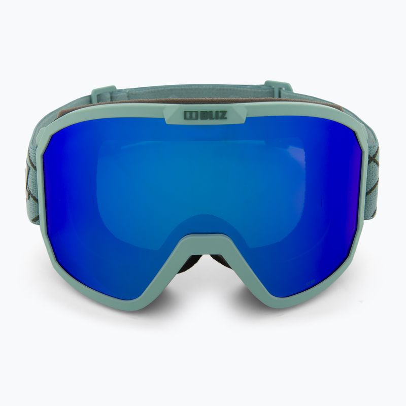 Slidinėjimo akiniai Bliz Rave matt green/brown blue 2