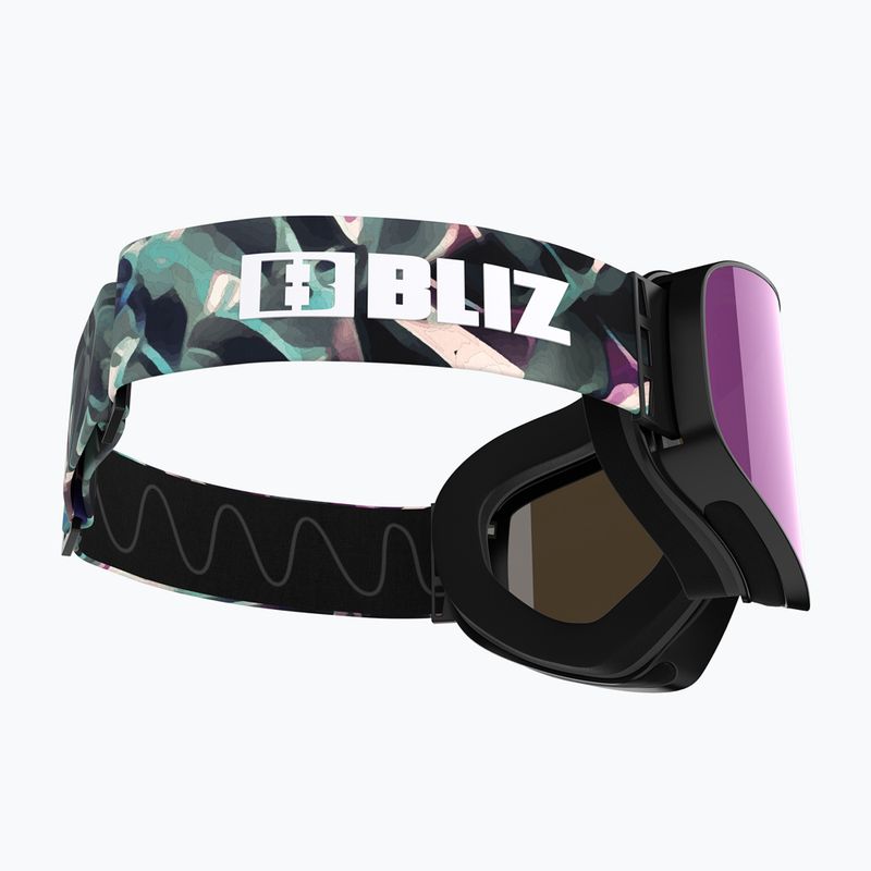 Slidinėjimo akiniai Bliz Flow matte black/brown ice pink 5