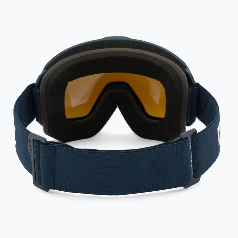 Slidinėjimo akiniai Bliz Charge OTG matt dark blue/brown blue 3