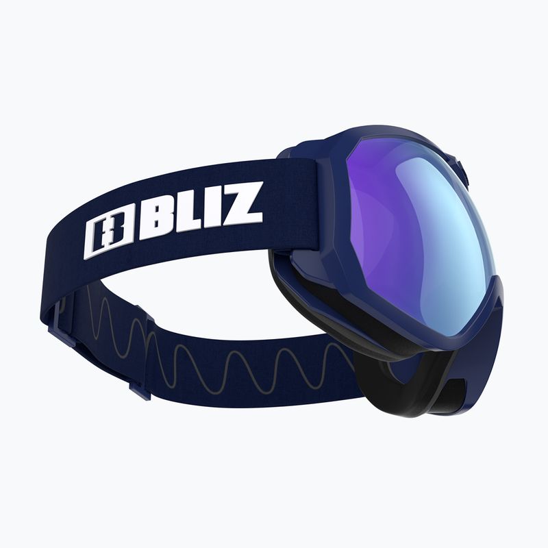 Slidinėjimo akiniai Bliz Charge OTG matt dark blue/brown blue 4