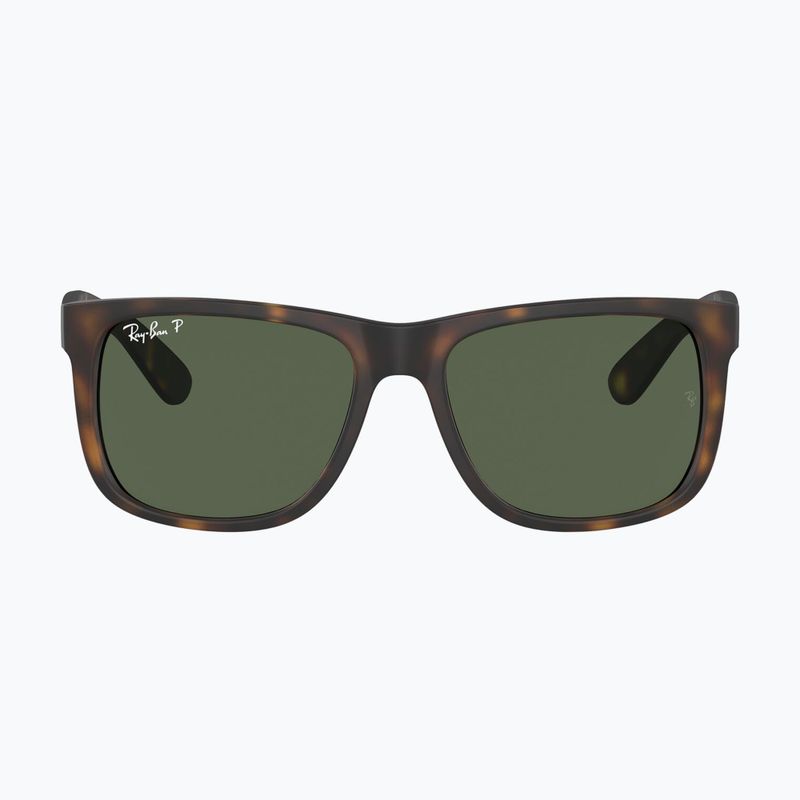 Saulės akiniai Ray-Ban Justin Classic havana/dark green polarized 2