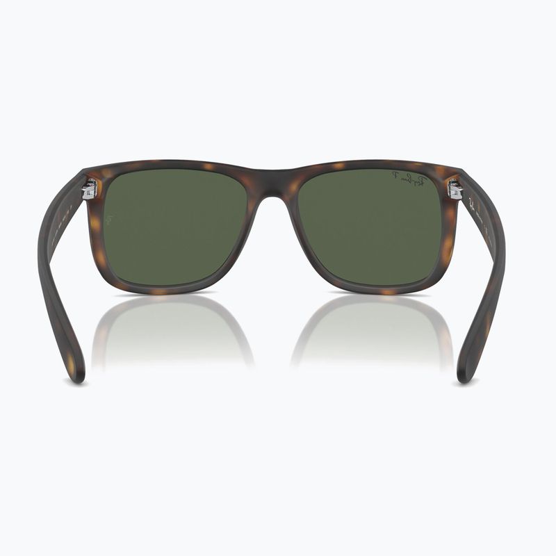 Saulės akiniai Ray-Ban Justin Classic havana/dark green polarized 5