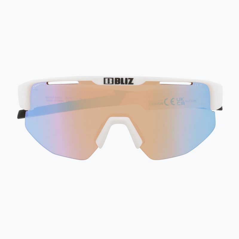 Akiniai nuo saulės Bliz Matrix Small Nano Optics Nordic Light matt white/coral/orange blue 2