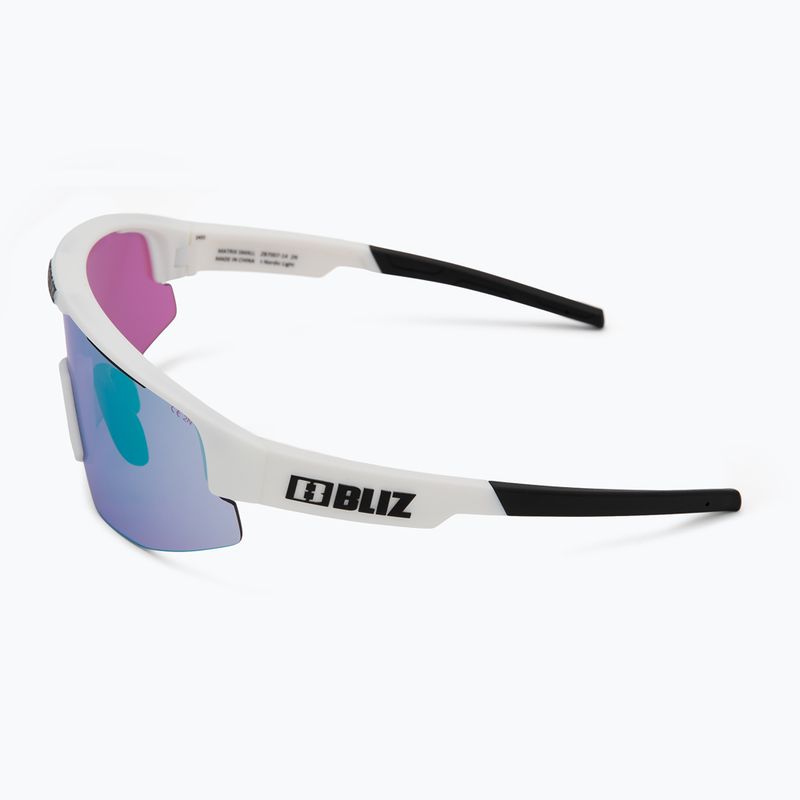 Akiniai nuo saulės Bliz Matrix Small Nano Optics Nordic Light matt white/begonia/violet blue 4
