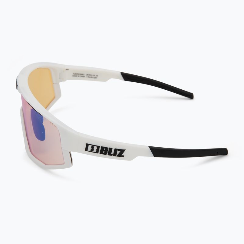 Akiniai nuo saulės Bliz Fusion Small Nano Optics Nordic Light matt white/coral/orange blue 5