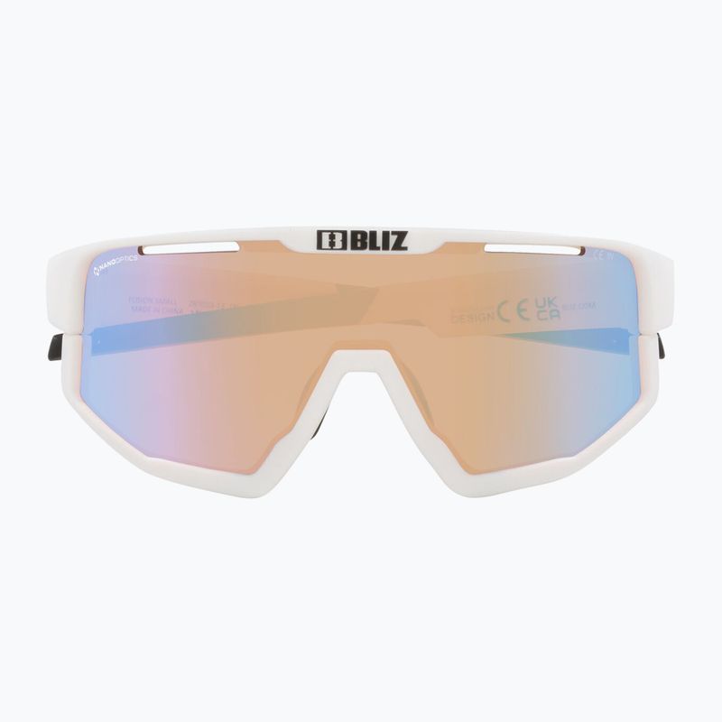Akiniai nuo saulės Bliz Fusion Small Nano Optics Nordic Light matt white/coral/orange blue 3