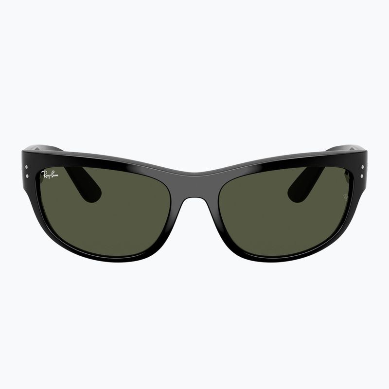 Akiniai nuo saulės Ray-Ban Mega Balorama black/green g-15 2