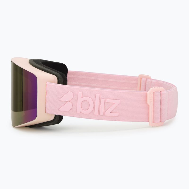Slidinėjimo akiniai Bliz G001S matte pink/brown/pink multi 4