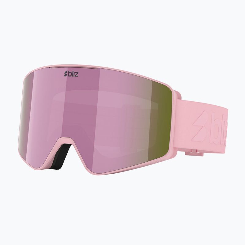 Slidinėjimo akiniai Bliz G001S matte pink/brown/pink multi 5