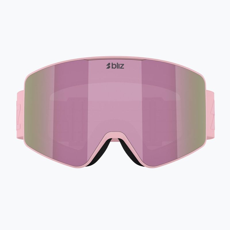 Slidinėjimo akiniai Bliz G001S matte pink/brown/pink multi 6