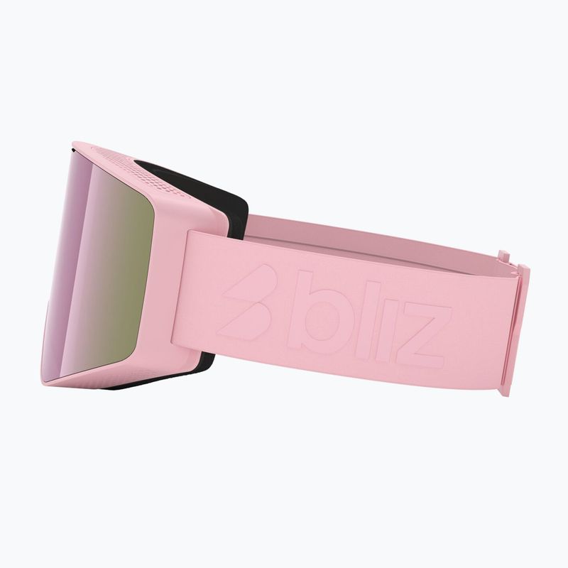 Slidinėjimo akiniai Bliz G001S matte pink/brown/pink multi 8