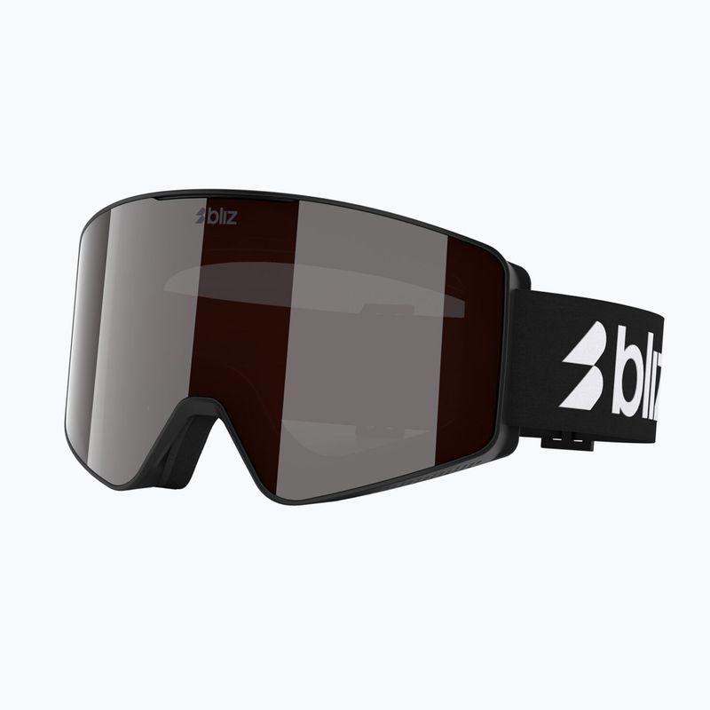 Slidinėjimo akiniai Bliz G001 matte black/orange/silver mirror 5