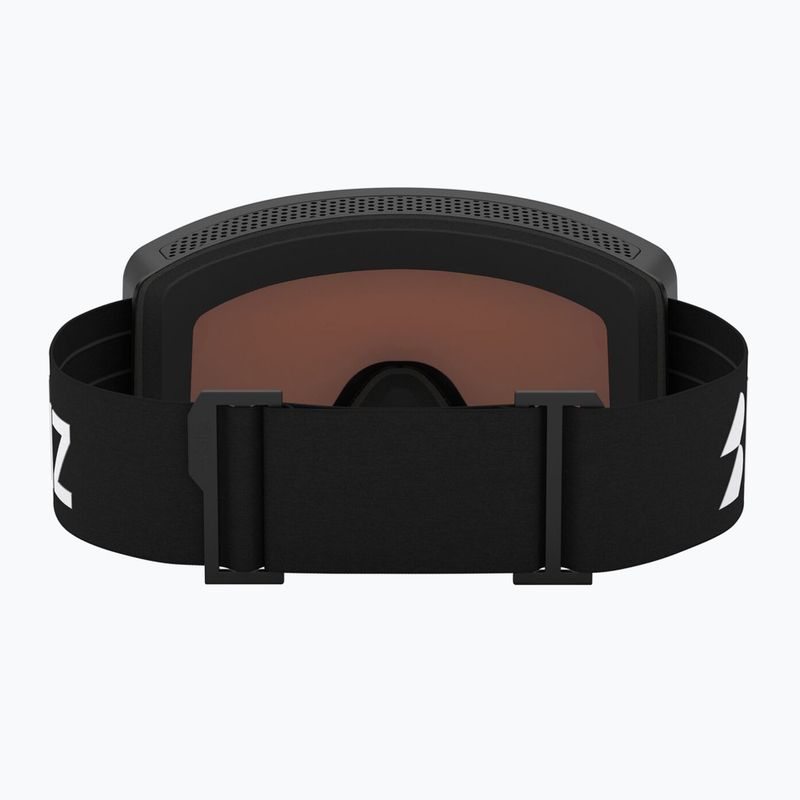 Slidinėjimo akiniai Bliz G001 matte black/orange/silver mirror 7