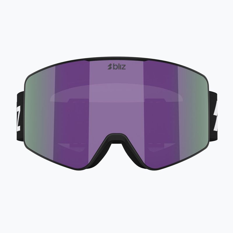 Slidinėjimo akiniai Bliz G001S matte black/brown/purple multi 7