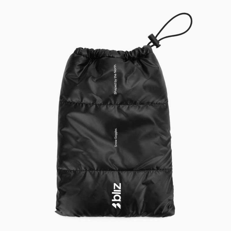 Slidinėjimo akiniai Bliz G001S matte black/non orange/blue multi 5