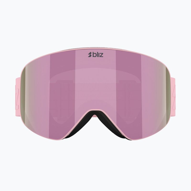 Slidinėjimo akiniai Bliz Flow matte pink/brown/pink multi 2