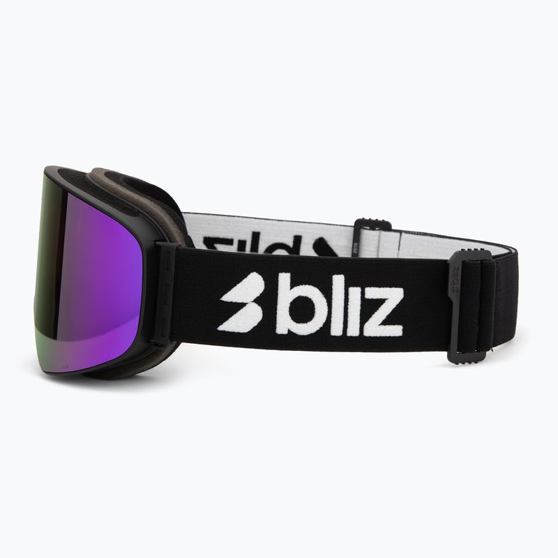 Slidinėjimo akiniai Bliz Flow matte black/brown/purple multi 4