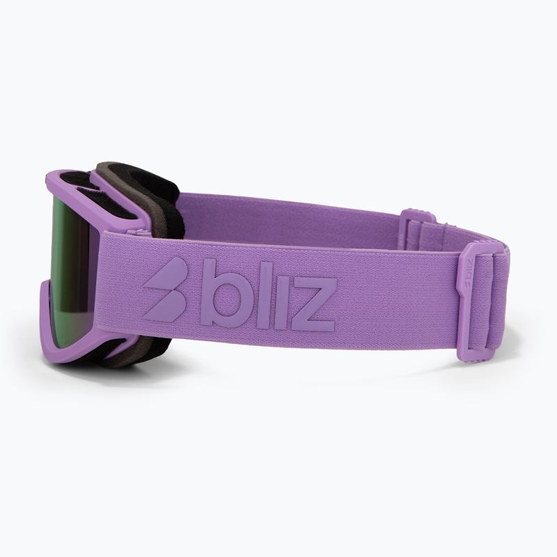 Vaikiški slidinėjimo akiniai Bliz Pixie Jr matte purple/brown/purple multi 4