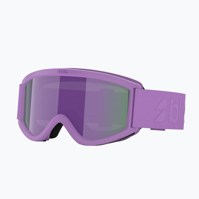 Vaikiški slidinėjimo akiniai Bliz Pixie Jr matte purple/brown/purple multi 5