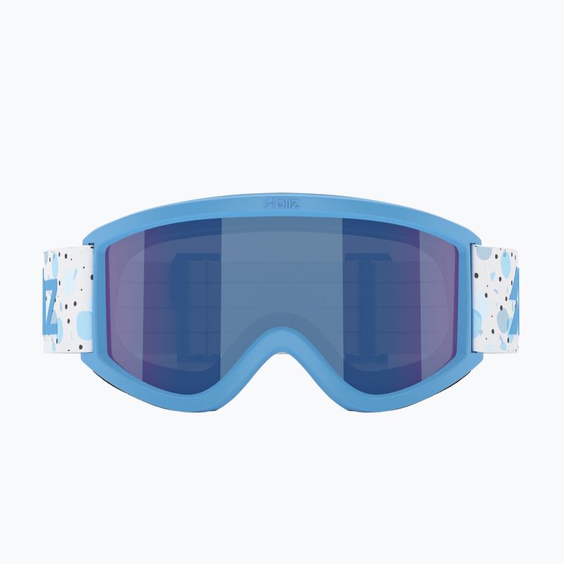 Vaikiški slidinėjimo akiniai Bliz Pixie Jr matte blue/brown/blue multi 2
