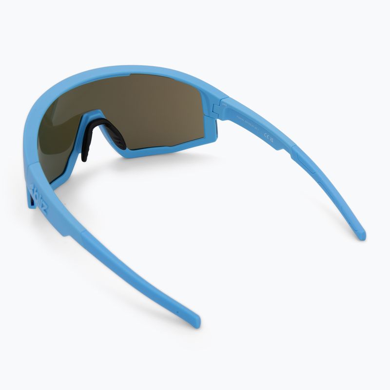 Akiniai nuo saulės Bliz Fusion matte blue/grey blue mirror 3