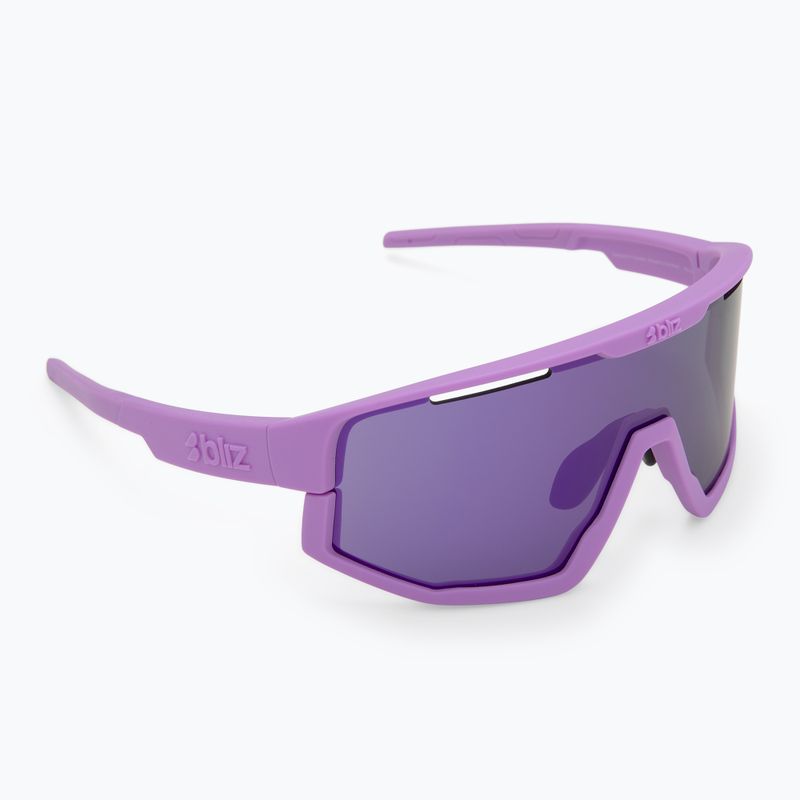 Akiniai nuo saulės Bliz Fusion matte purple/grey purple mirror 2