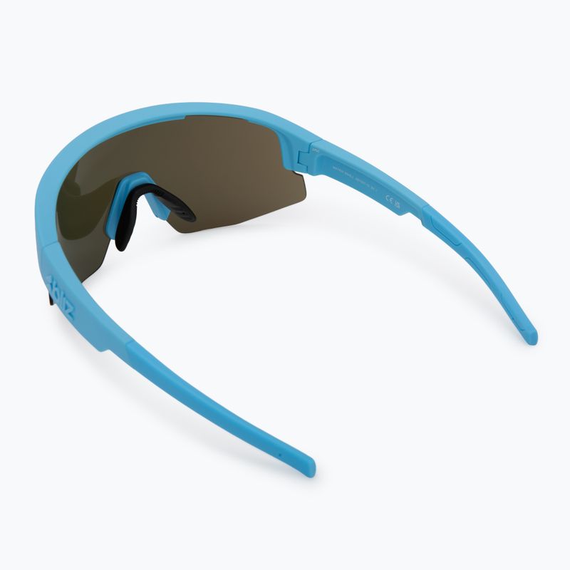 Akiniai nuo saulės Bliz Matrix Small matte blue/grey blue mirror 2