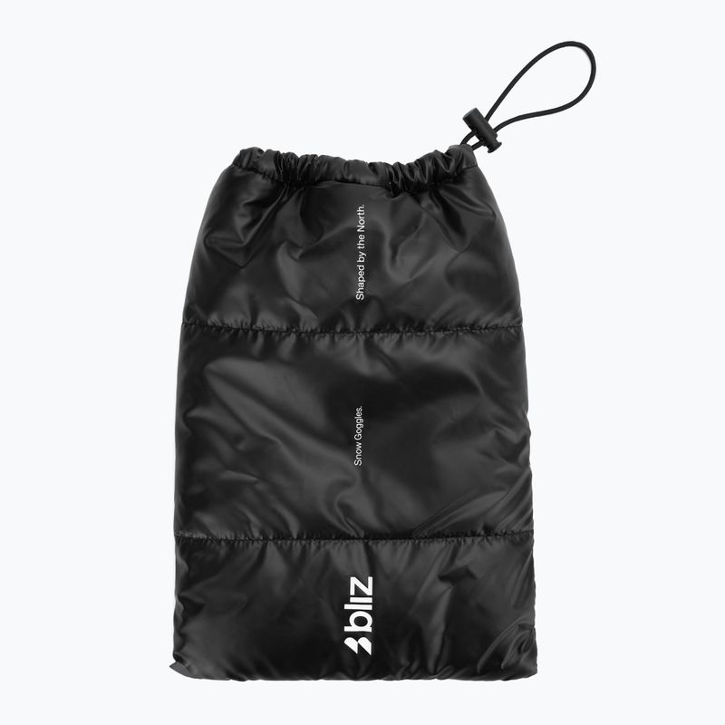 Slidinėjimo akiniai Bliz Liner matte black/orange/silver mirror 5