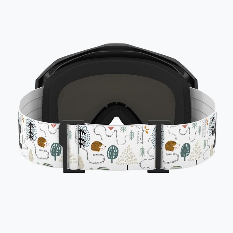 Vaikiški slidinėjimo akiniai Bliz Liner Jr matte black/brown/silver mirror 7