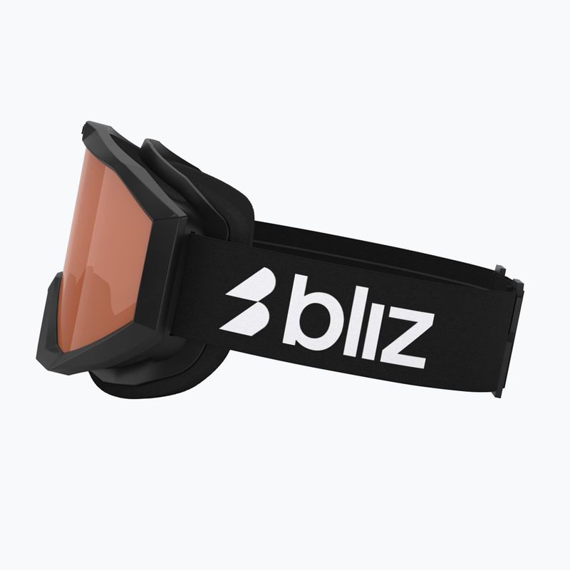 Vaikiški slidinėjimo akiniai Bliz Liner Jr matte black/orange 8